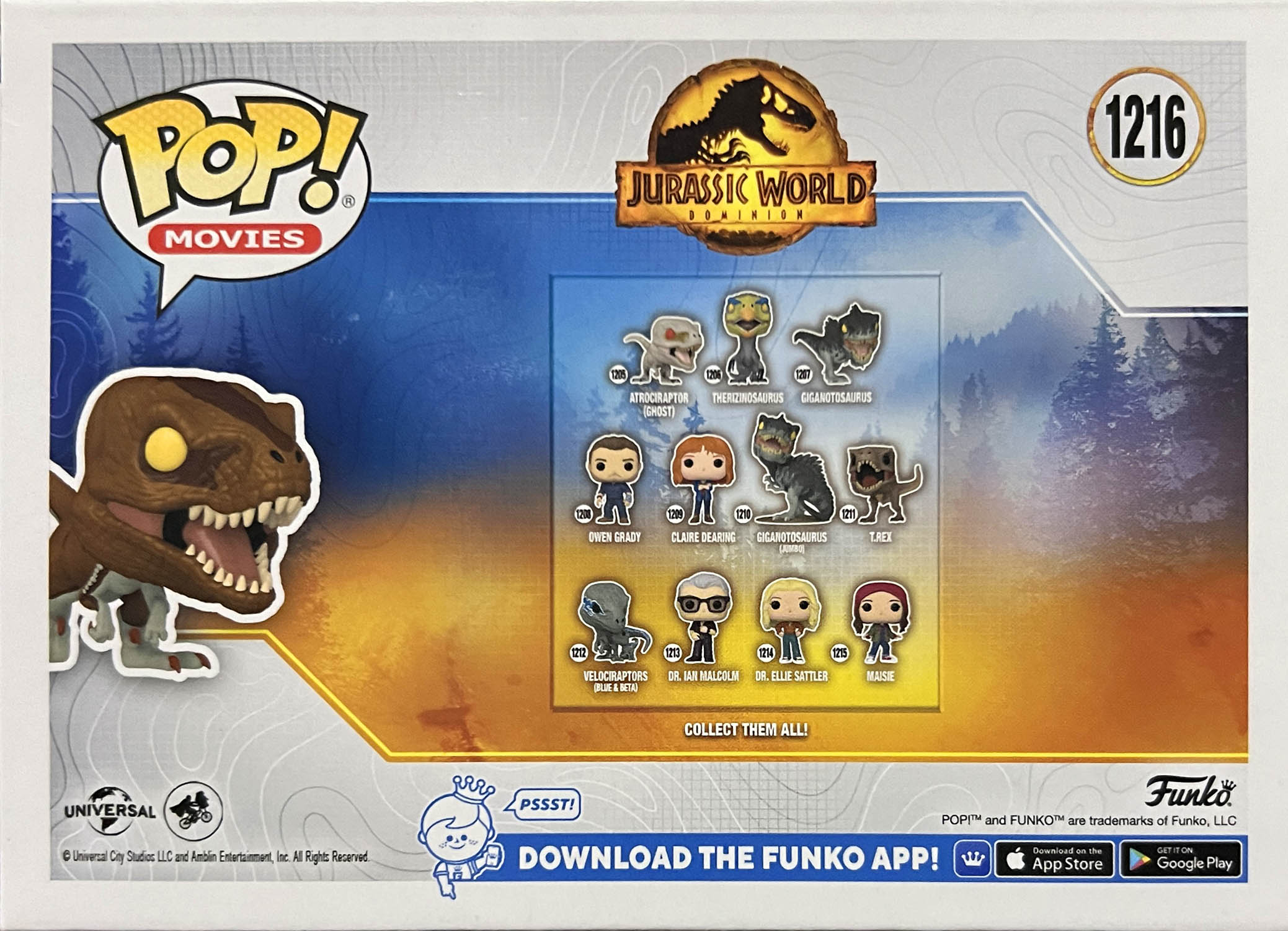 Atrociraptor (Panthera) 1216 - Funko (Pop! Movies) action figure collectible - Main Image 2