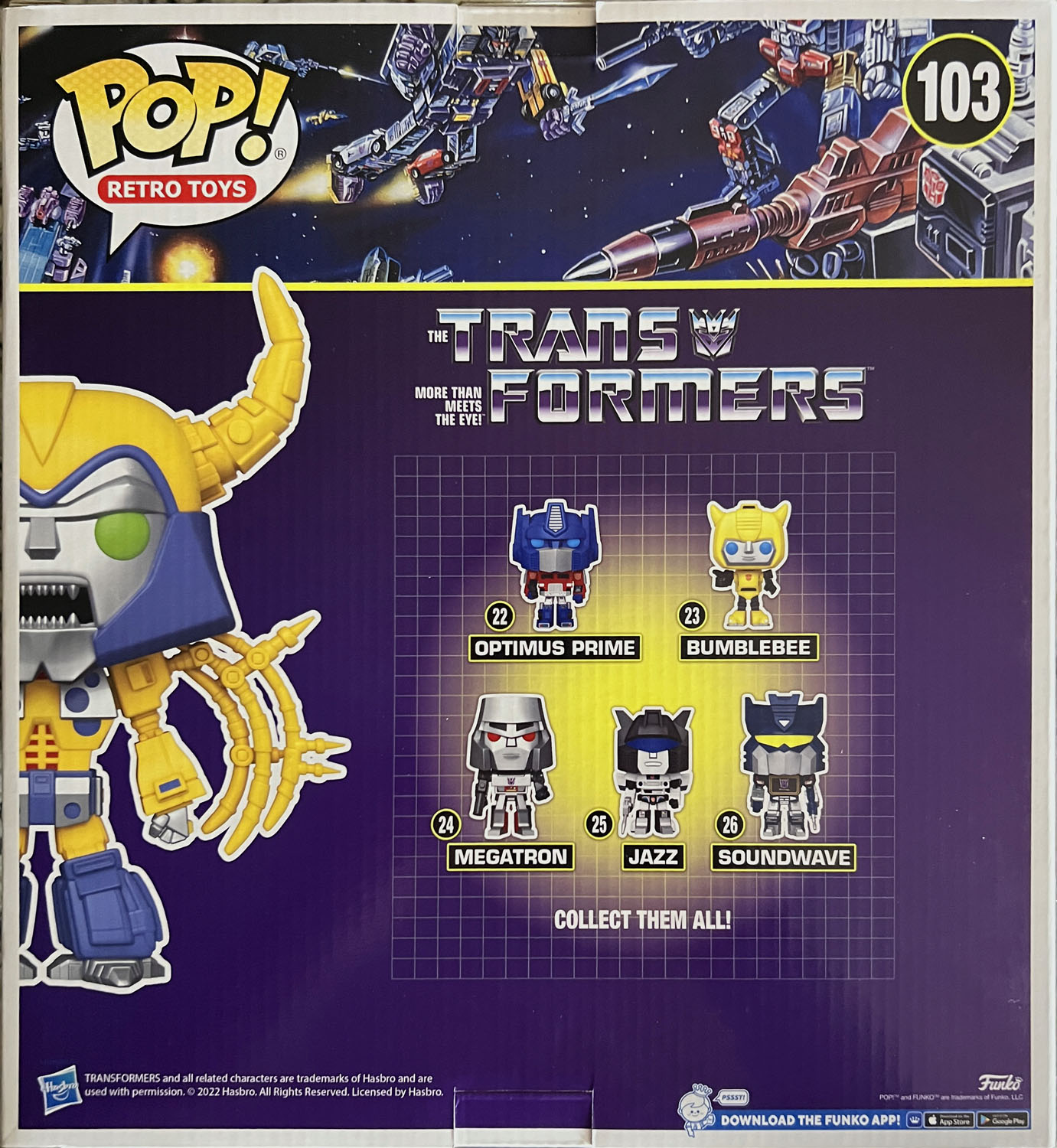 Unicron 103 - Funko (POP! Retro Toys) action figure collectible - Main Image 2