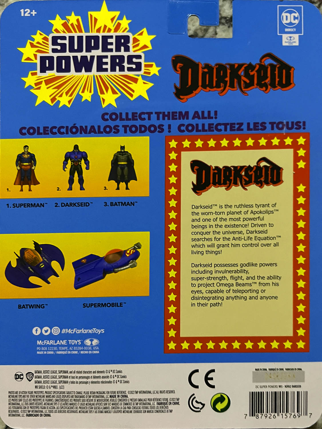 Darkseid - McFarlane Toys (DC Super Powers Collection) action figure collectible - Main Image 2