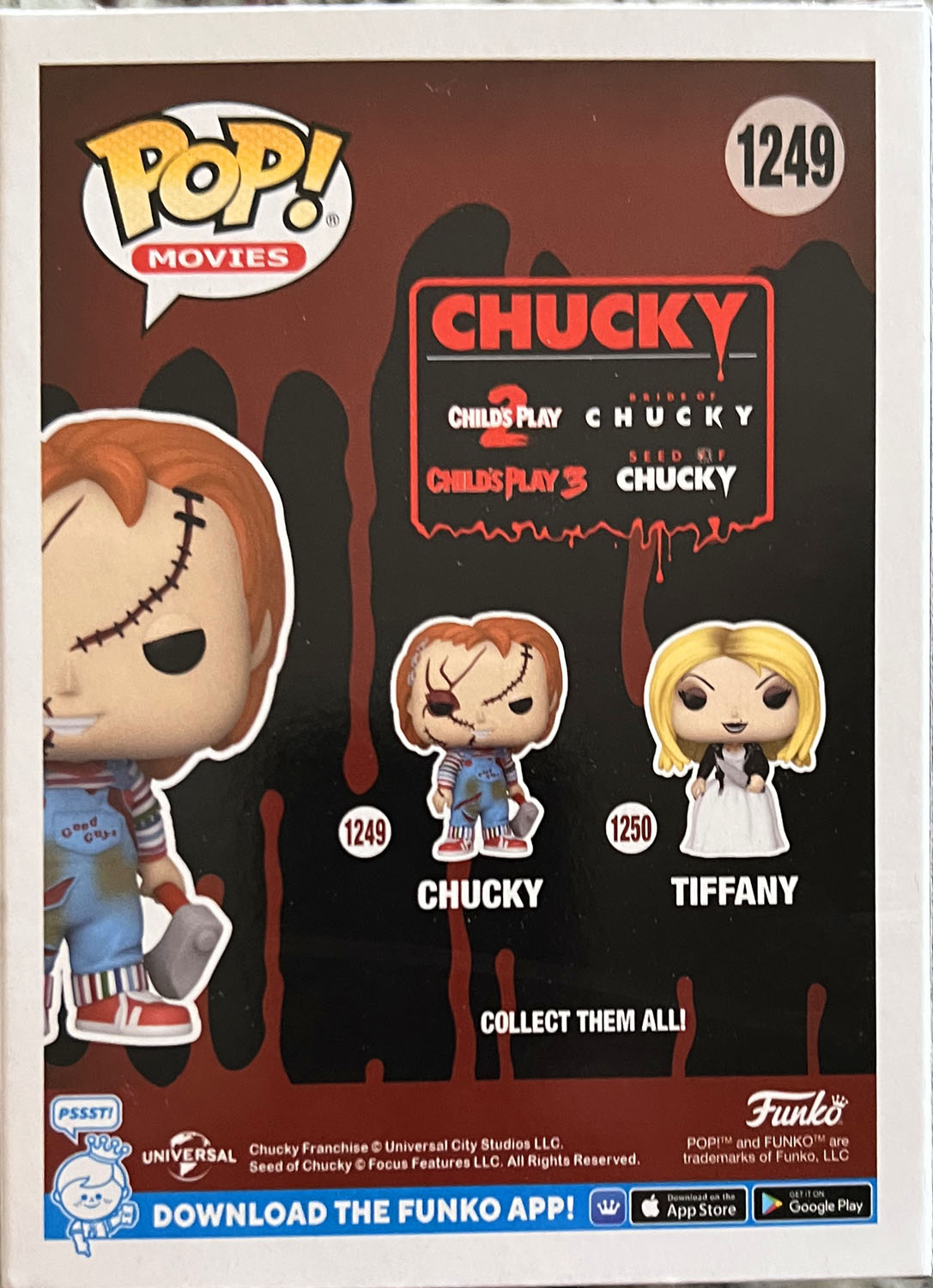 Chucky 1249 - Funko (Pop! Movies) action figure collectible - Main Image 2