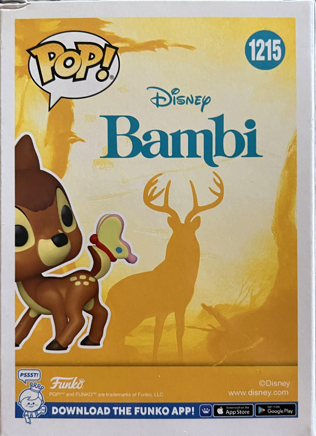 Bambi 1215 - Funko (Pop! Disney) action figure collectible - Main Image 2