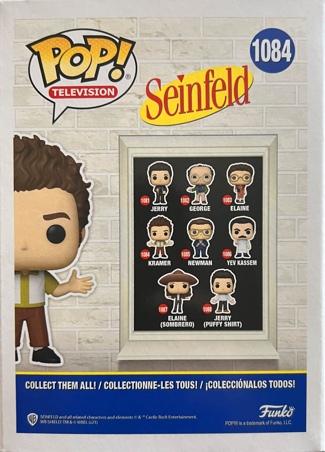 Kramer 1084 - Funko (Pop! Television) action figure collectible - Main Image 2