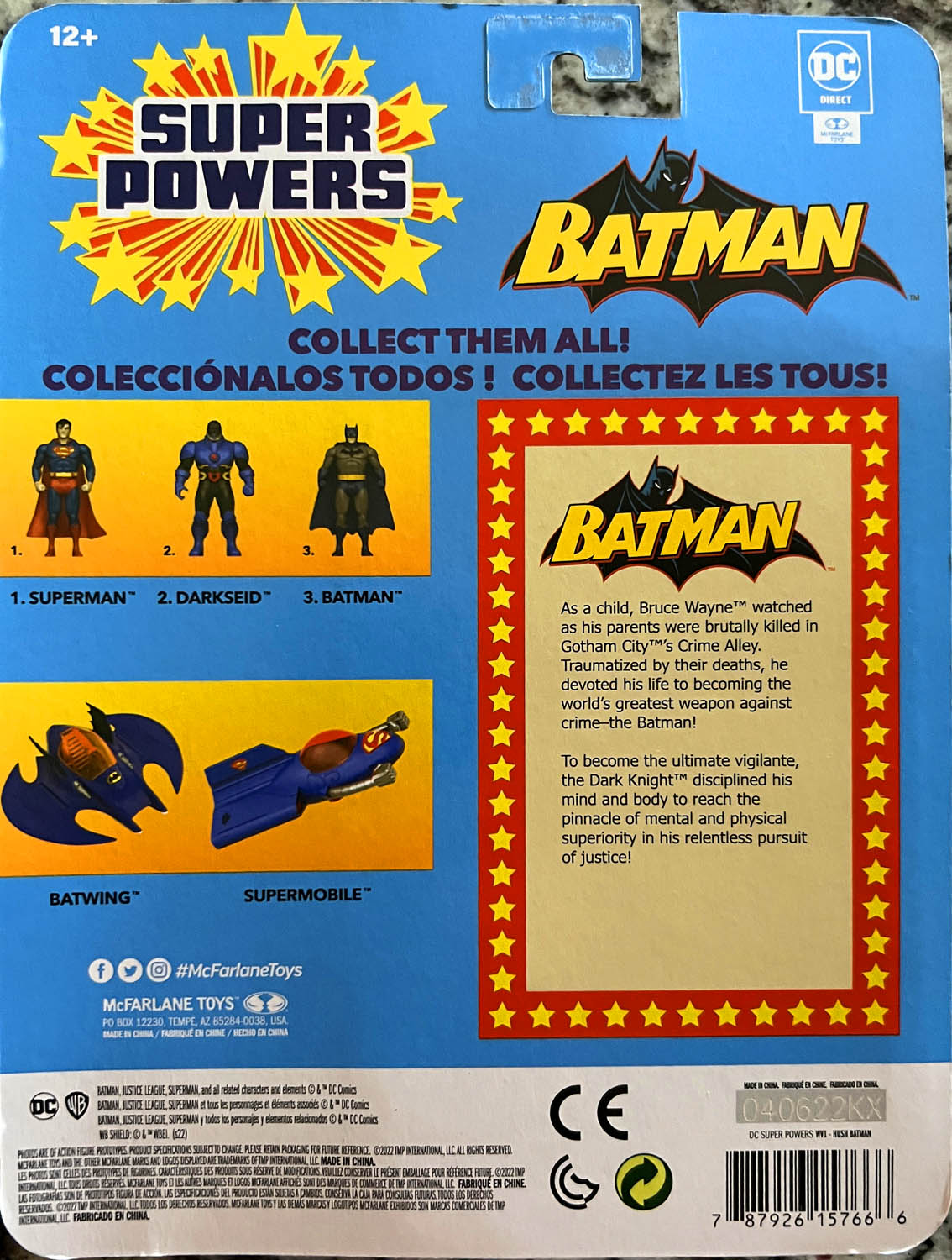 Batman - McFarlane Toys (DC Super Powers Collection) action figure collectible - Main Image 2