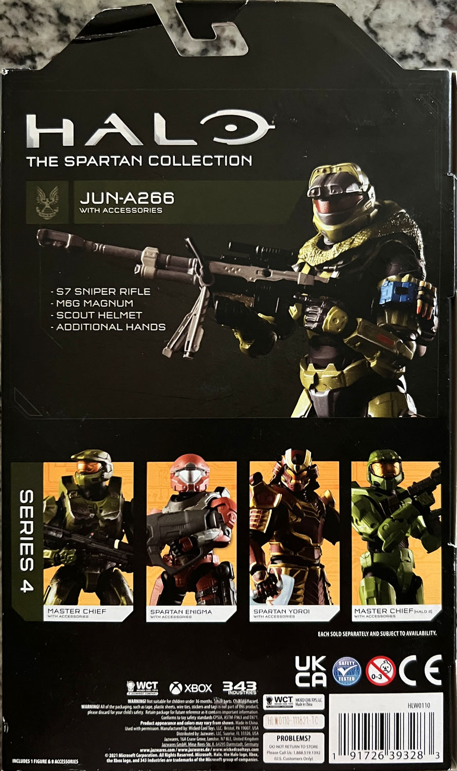 JUN-A266 - Wicked Cool Toys (HALO) action figure collectible - Main Image 2