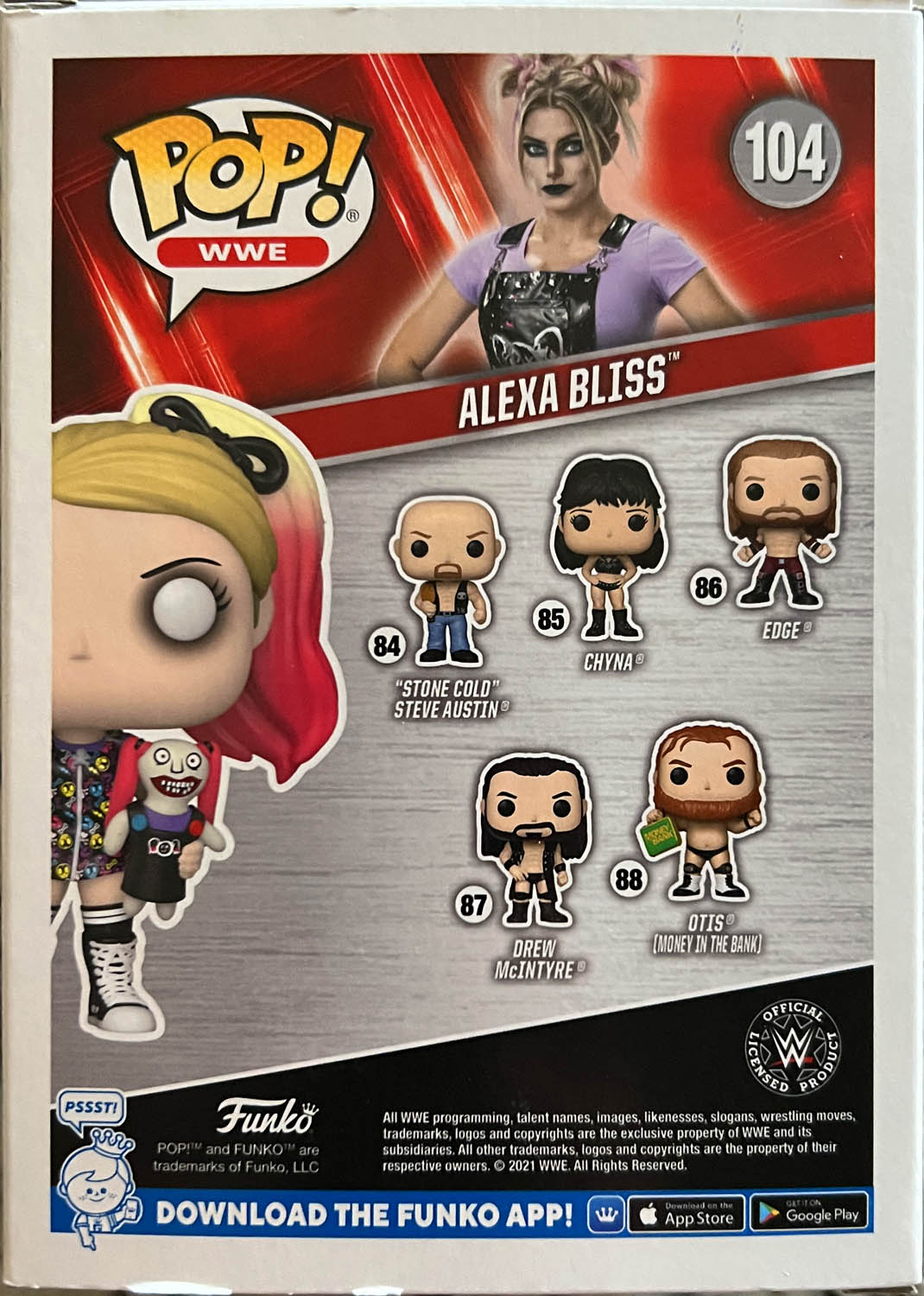 Alexa Bliss 104 - Funko (Pop! WWE) action figure collectible - Main Image 2