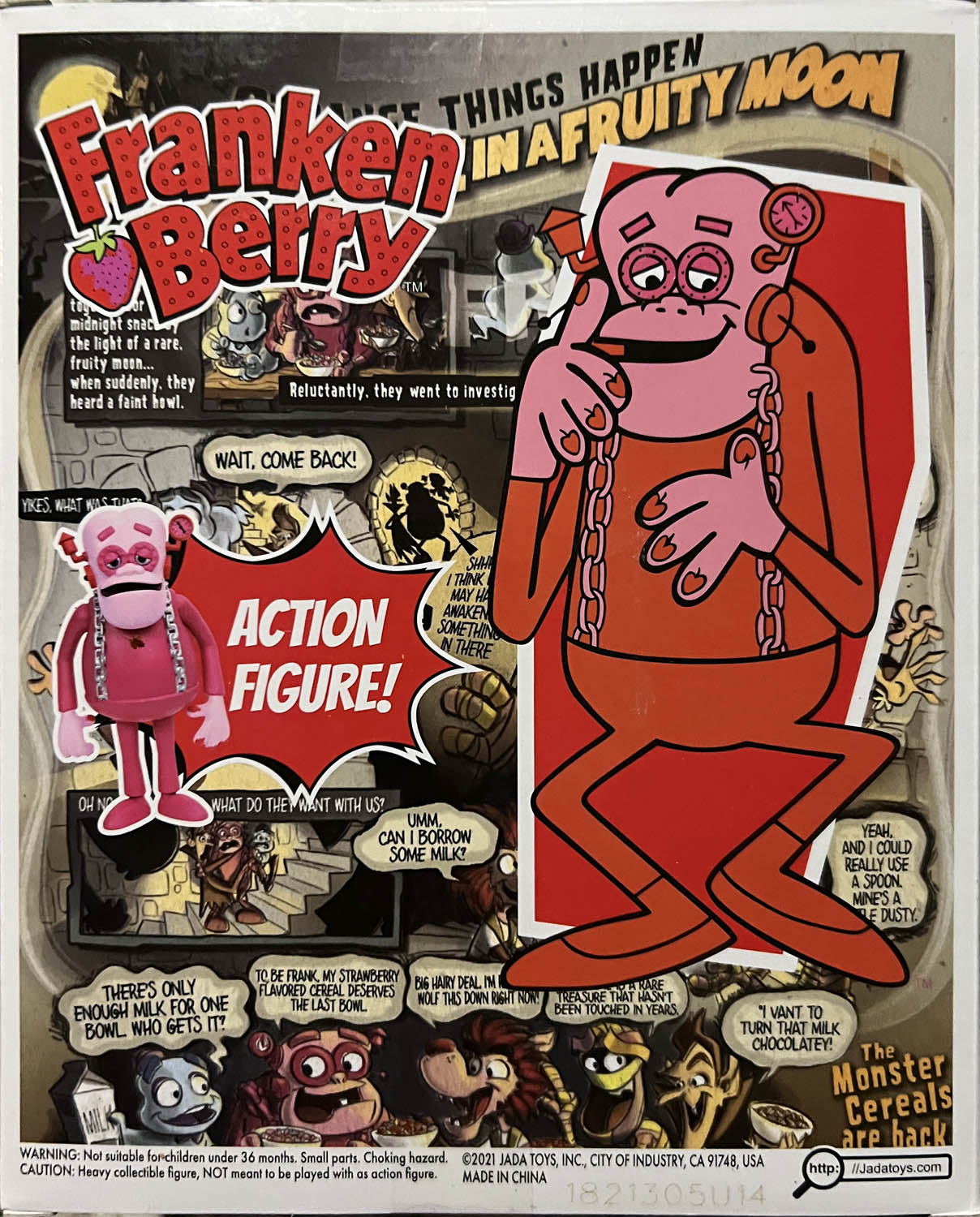 Fraken Berry - JadaToys (General Mills) action figure collectible - Main Image 2
