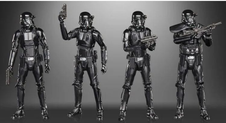 Imperial Death Trooper 4-Pack: The Vintage Collection - Kenner/Hasbro (Star Wars The Vintage Collection) action figure collectible - Main Image 3