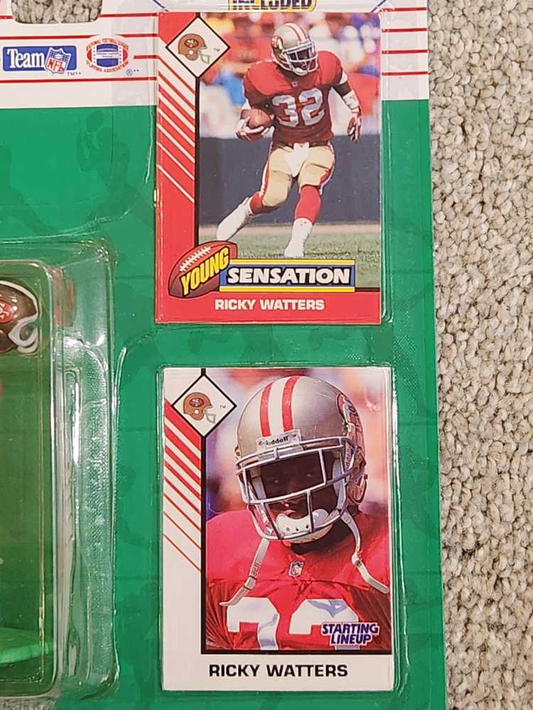Ricky Watters • San Francisco 49ers - Kenner (Starting Lineup: Football) action figure collectible [Barcode 076281682761] - Main Image 4
