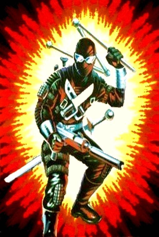1989 Snake-Eyes v3 - Hasbro (G.I. Joe) action figure collectible - Main Image 1