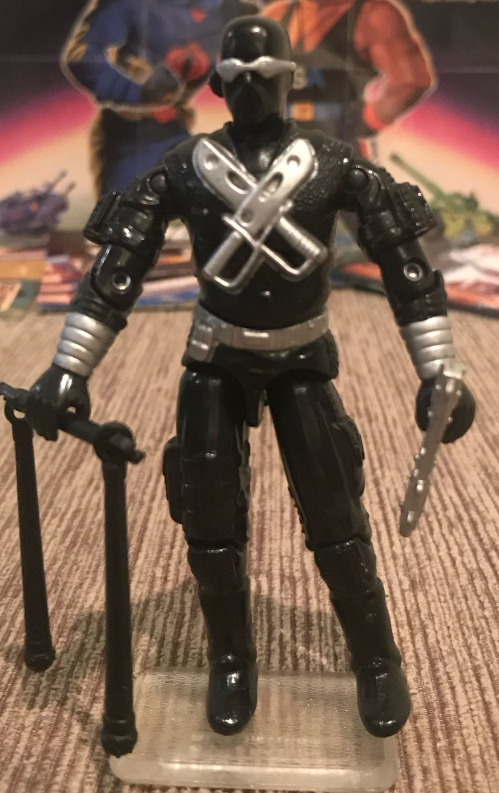 1989 Snake-Eyes v3 - Hasbro (G.I. Joe) action figure collectible - Main Image 2