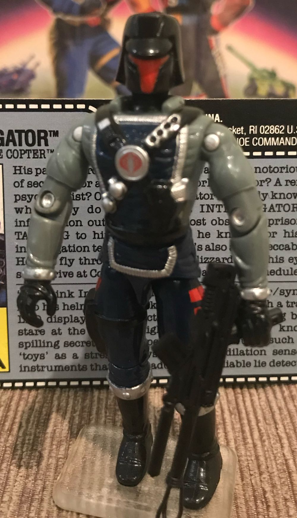 1991 Interrogator v1 - Hasbro (G.I. Joe) action figure collectible - Main Image 2