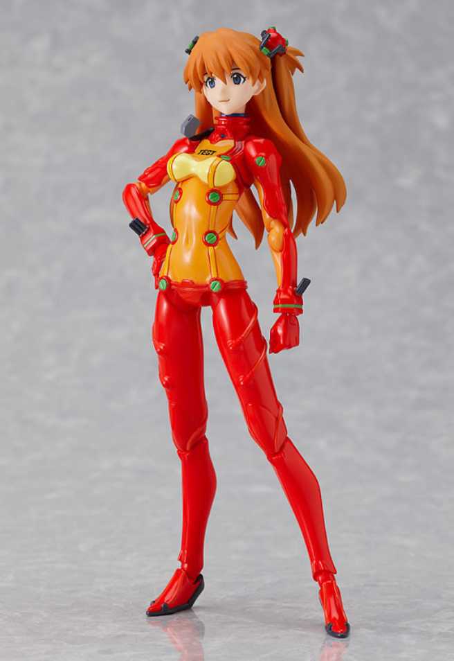 Figma Shikinami Asuka Langley: Test Plugsuit ver. - Max Factory / Good Smile Company (Evangelion: 2.0) action figure collectible - Main Image 3