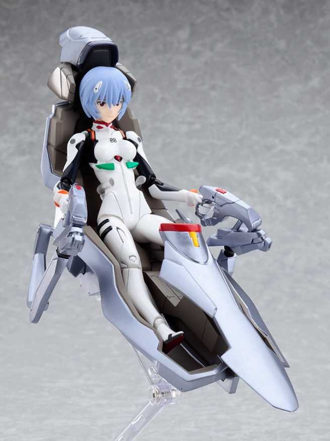 Figma Rei Ayanami: Plugsuit ver. - Max Factory / Good Smile Company (Evangelion: 2.0) action figure collectible - Main Image 4