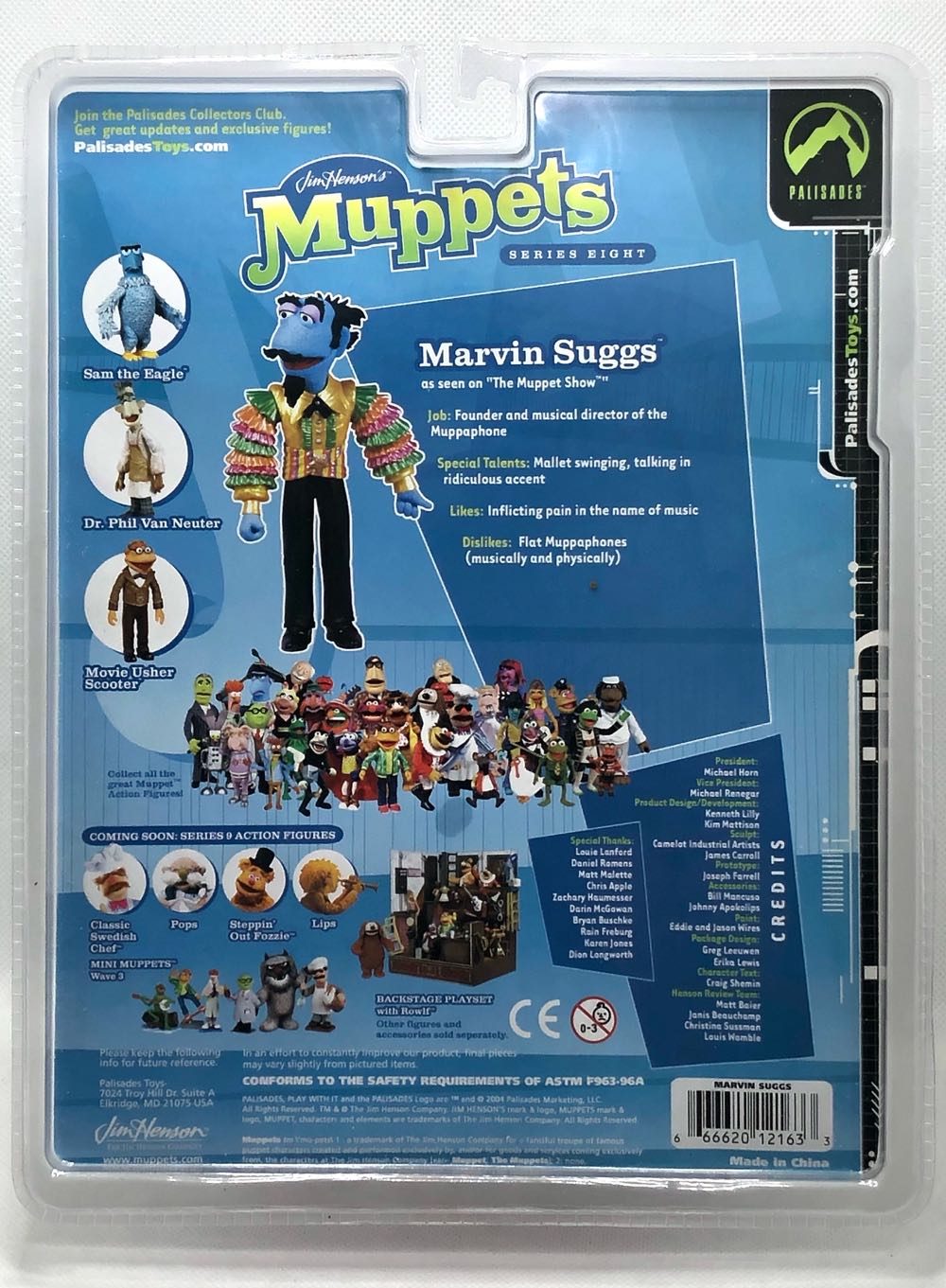 (S8) Marvin Suggs - Palisades (Muppets) (Muppets) action figure collectible - Main Image 2