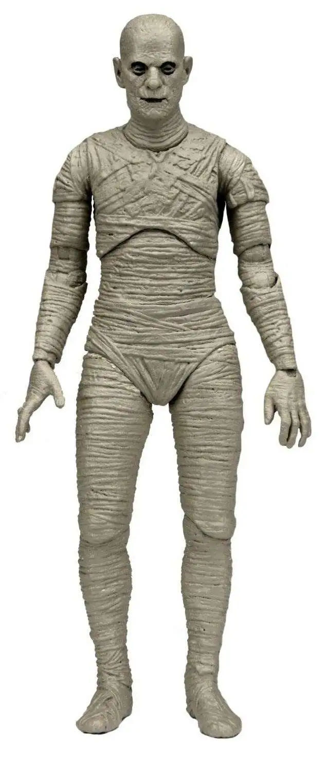UNIVERSAL MONSTERS - GLOW-IN-THE-DARK RETRO The Mummy  - Neca (Universal Monsters) action figure collectible [Barcode 634482048368] - Main Image 3