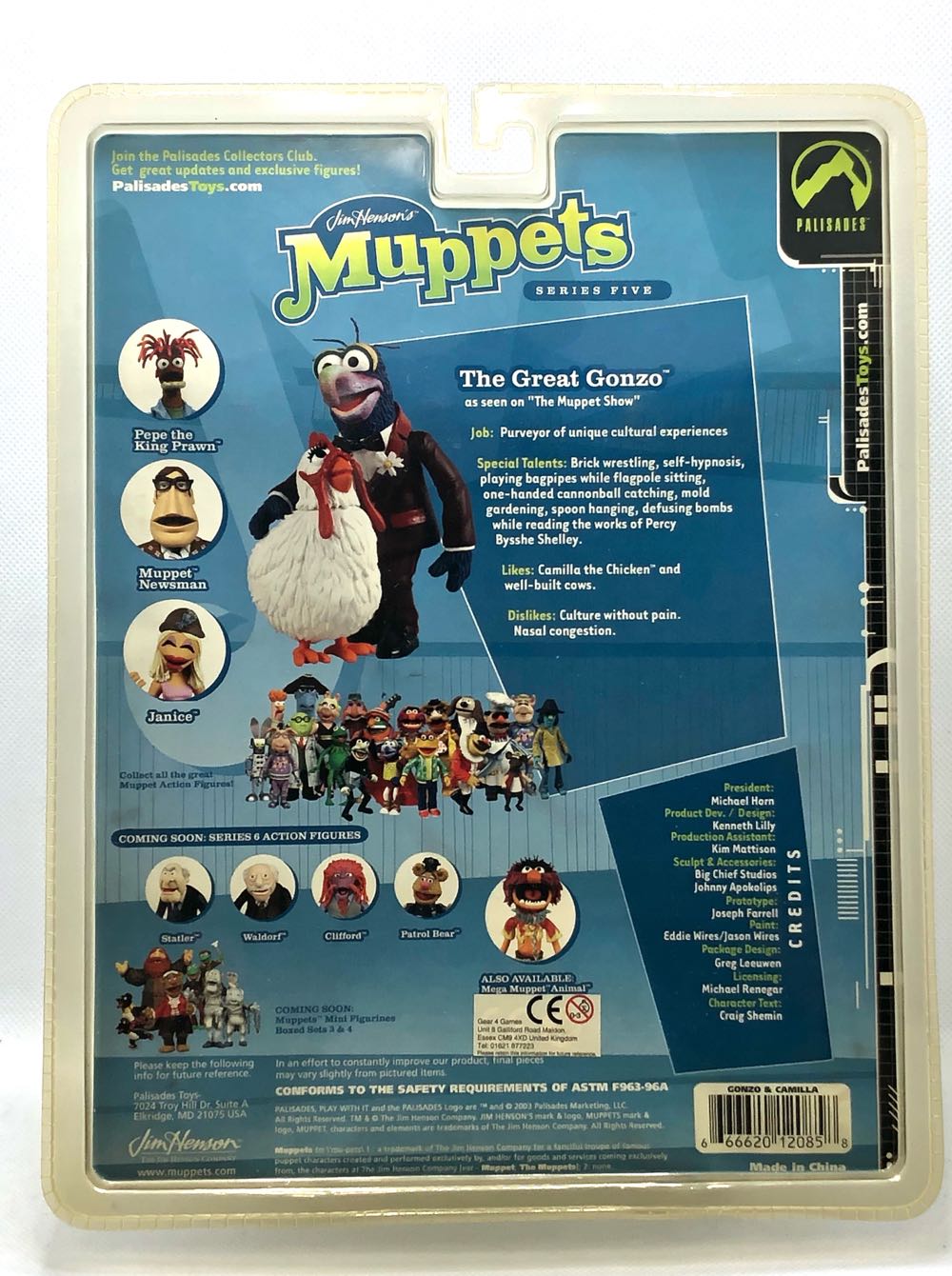 (S5) The Great Gonzo - Palisades (Muppets) (Muppets) action figure collectible - Main Image 2