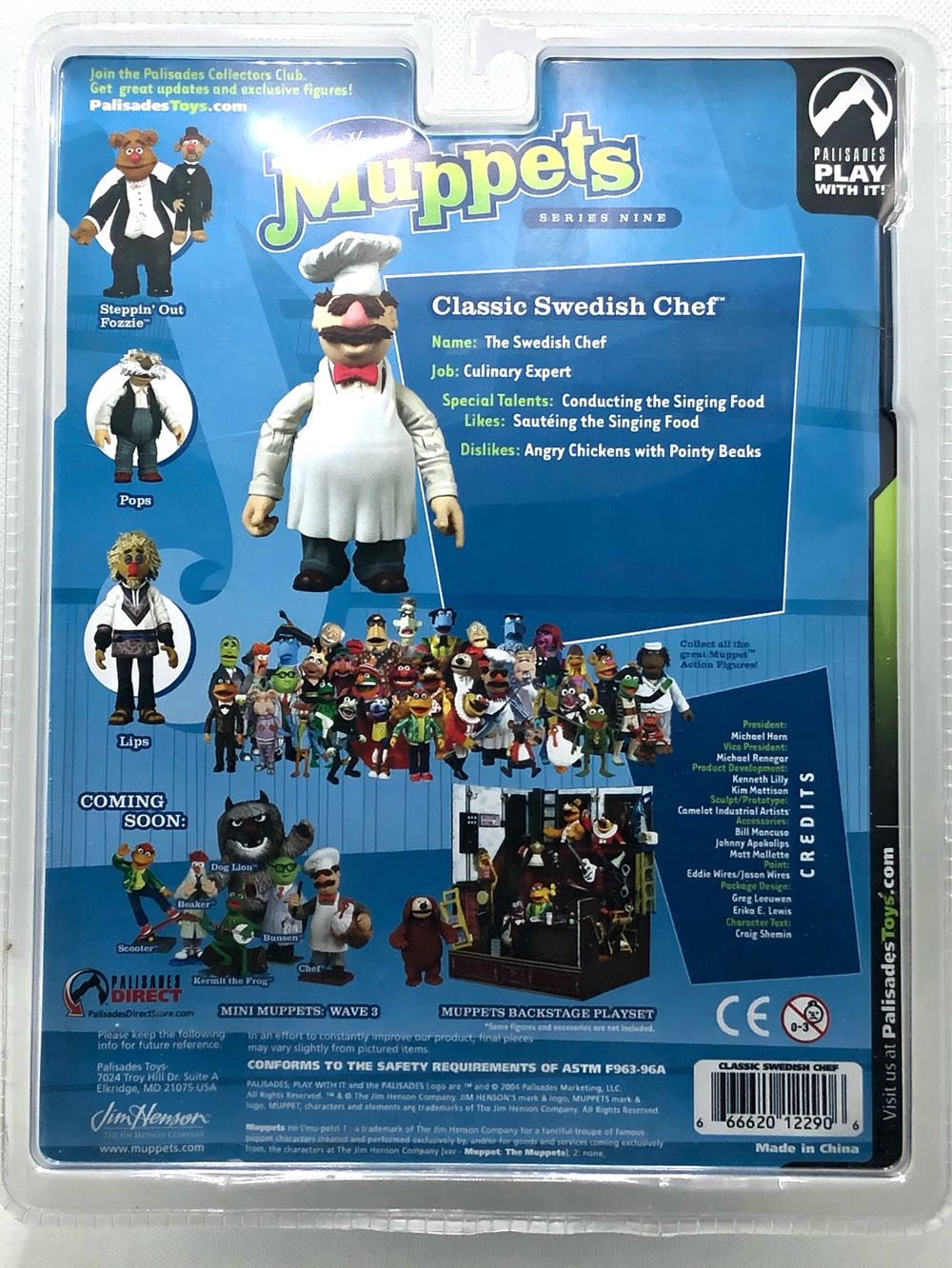 (S9) Classic Swedish Chef - Palisades (Muppets) (Muppets) action figure collectible - Main Image 2