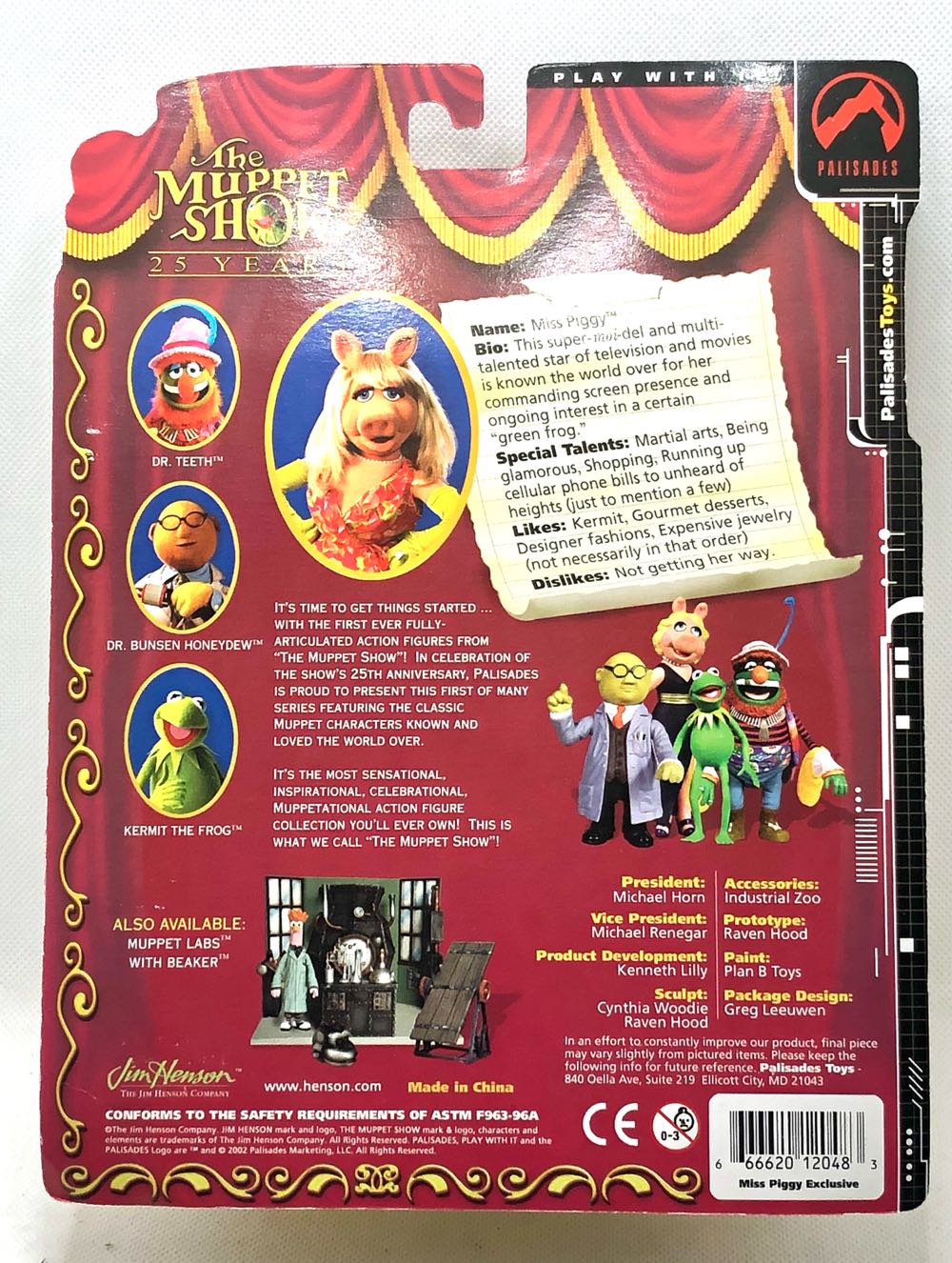 (S1) Miss Piggy (Electronic Boutique Exclusive) - Palisades (Muppets) (Muppets) action figure collectible - Main Image 2