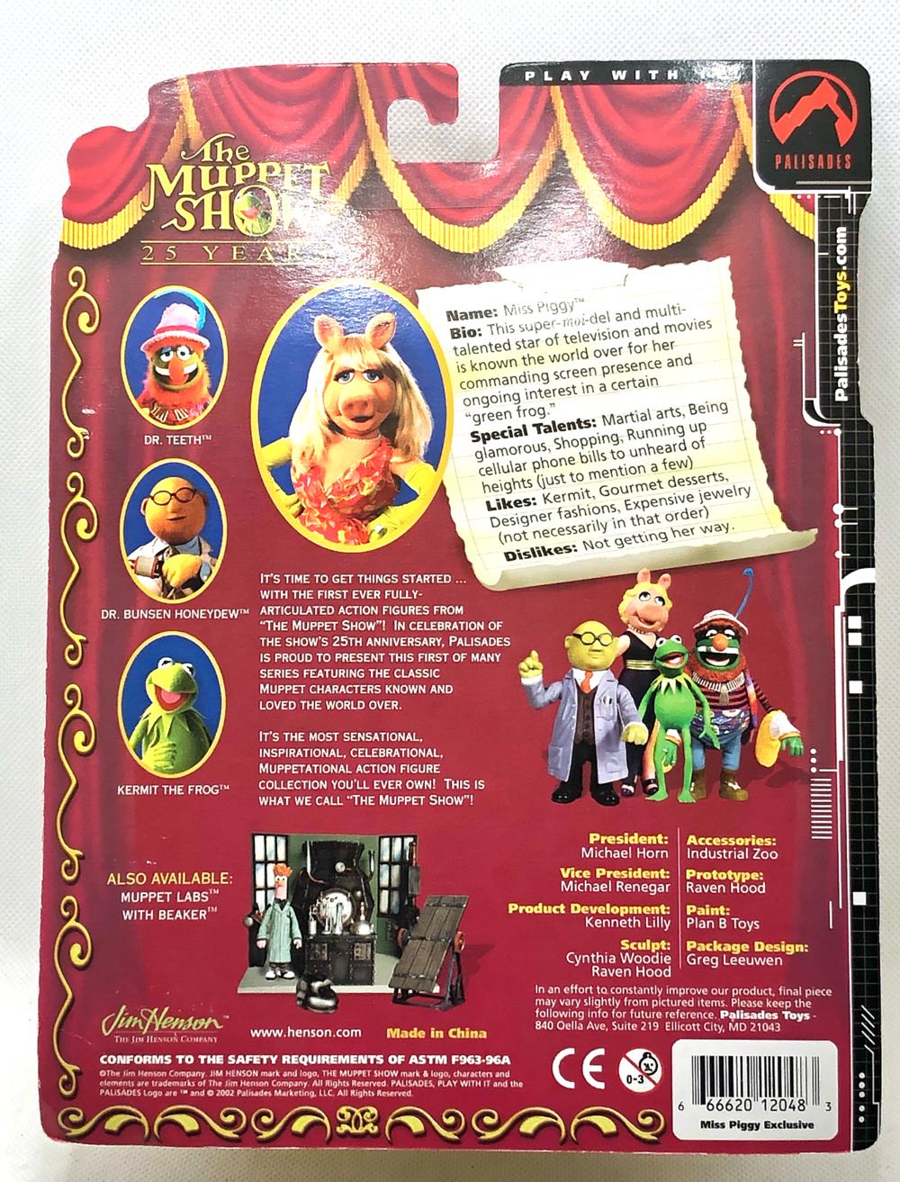 (S1) Miss Piggy  - Palisades (Muppets) (Muppets) action figure collectible - Main Image 2