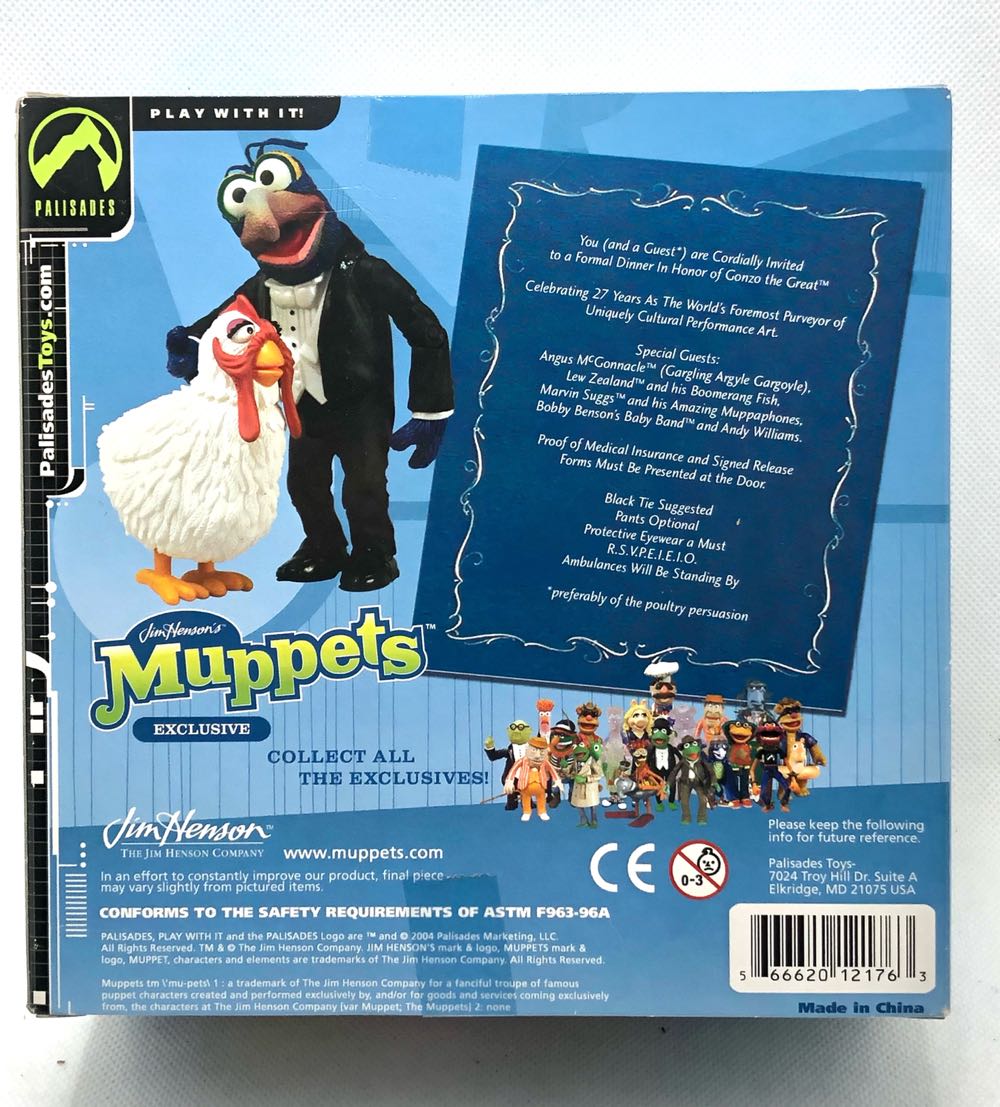 (D) Tuxedo Gonzo & Bernice (Wizard World East Exclusive) - Palisades (Muppets) (Muppets) action figure collectible - Main Image 2