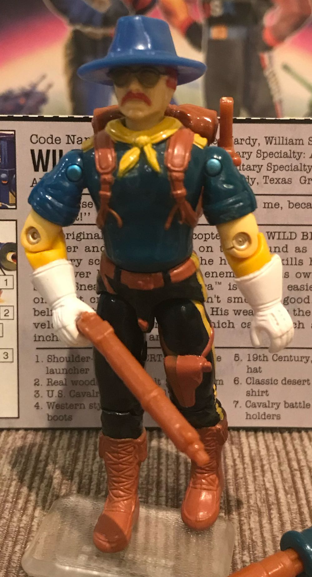 1992 Wild Bill v2 - Hasbro (G.I. Joe) action figure collectible - Main Image 2