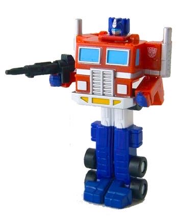 GTF-06 Optimus Prime - Takara Tomy (World’s Smallest Transformers WST) action figure collectible [Barcode 4904880472659] - Main Image 2