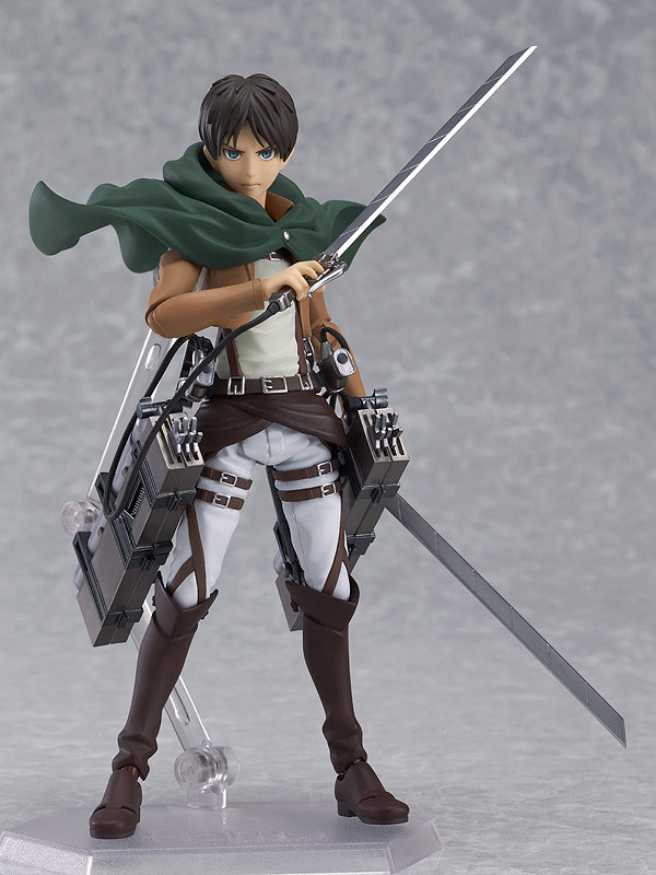 Figma Eren Yeager - Max Factory / Good Smile Company (Attack On Titan) action figure collectible - Main Image 3