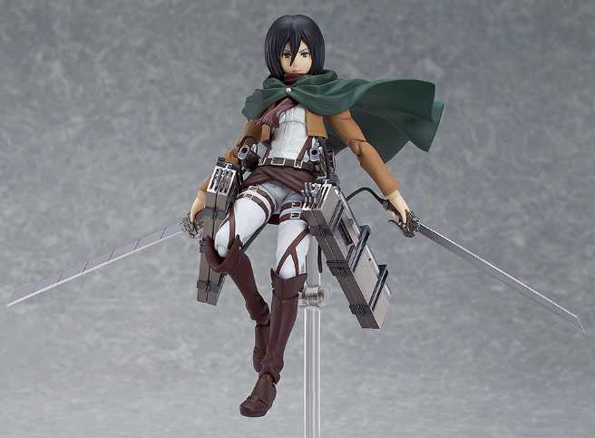 Figma Mikasa Ackerman - Max Factory / Good Smile Company (Attack On Titan) action figure collectible - Main Image 3