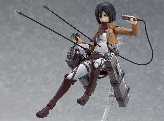 Figma Mikasa Ackerman - Max Factory / Good Smile Company (Attack On Titan) action figure collectible - Main Image 4