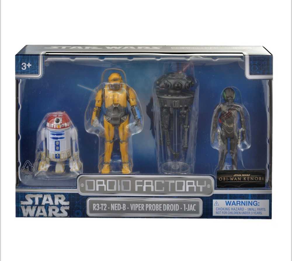 Disney Droid Factory : The Obi-Wan Kenobi Series Boxset  OWK - Disney Store (Star Wars: Obi-Wan Kenobi miniseries) action figure collectible [Barcode 4550424787866] - Main Image 4