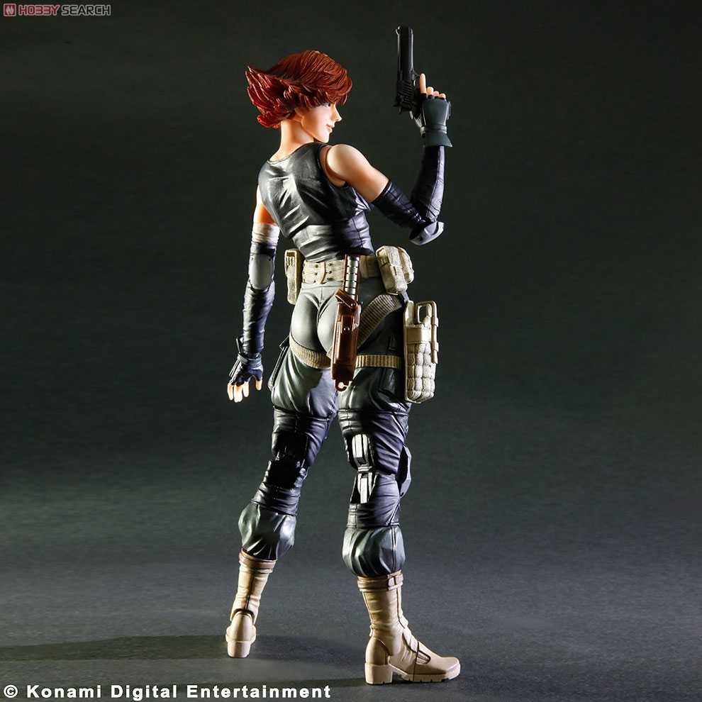 Metal Gear Solid Play Arts Kai Meryl Silverburgh  action figure collectible - Main Image 3