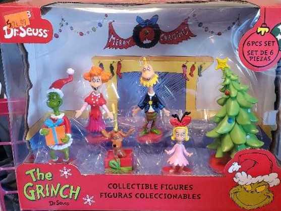 The Grinch 6 Pcs Figures   action figure collectible [Barcode 193849017008] - Main Image 2