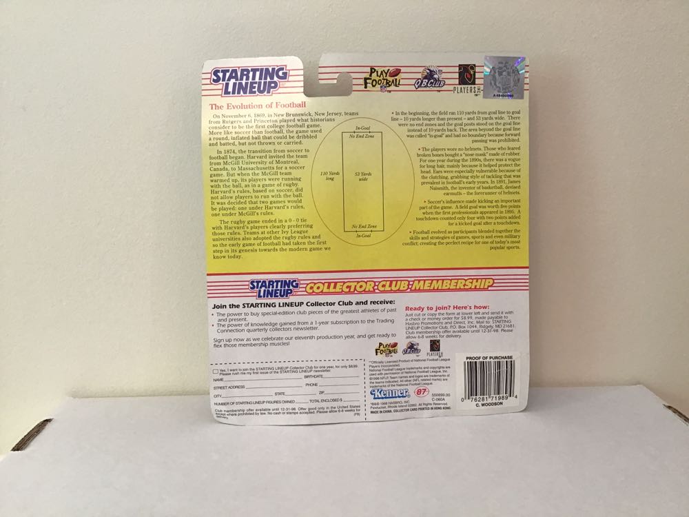 Charles Woodson - Kenner action figure collectible - Main Image 2