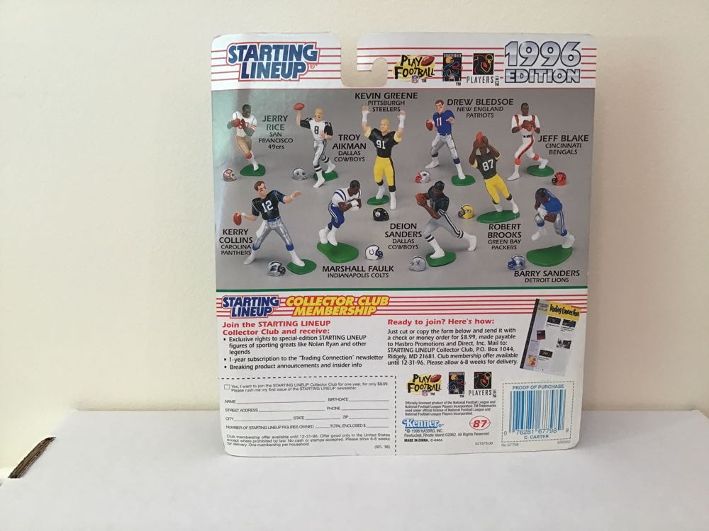 Cris Carter - Kenner action figure collectible - Main Image 2