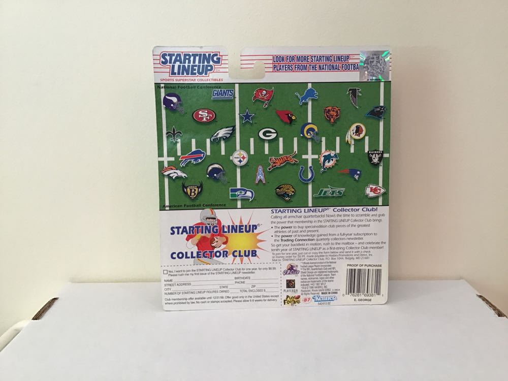 Eddie George - Kenner action figure collectible - Main Image 2