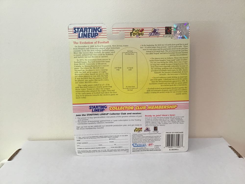 Mark Brunell - Kenner action figure collectible - Main Image 2