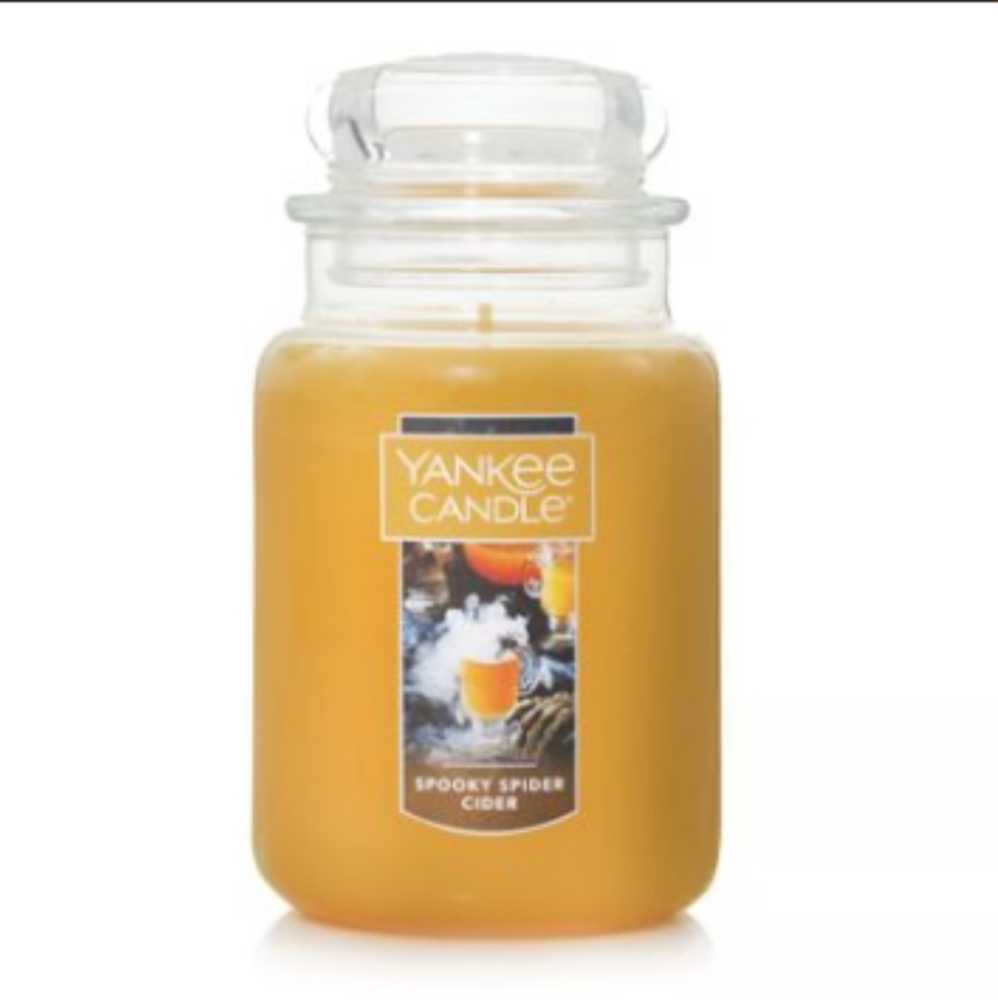 CANDLE: Halloween Yankee Spooky Spider Cider 2021 - Yankee Candle (Halloween Candles) action figure collectible [Barcode 192833194954] - Main Image 4