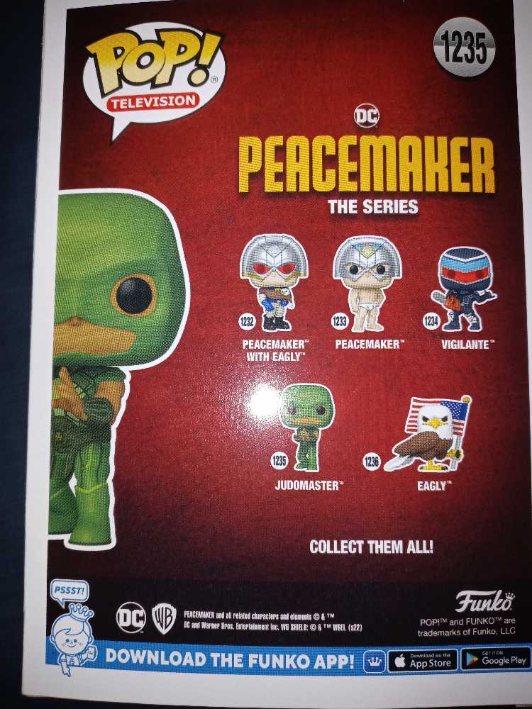 Peacemaker: Judomaster #1235 - Funko (PeaceMaker) (PeaceMaker) action figure collectible [Barcode 889698641845] - Main Image 2
