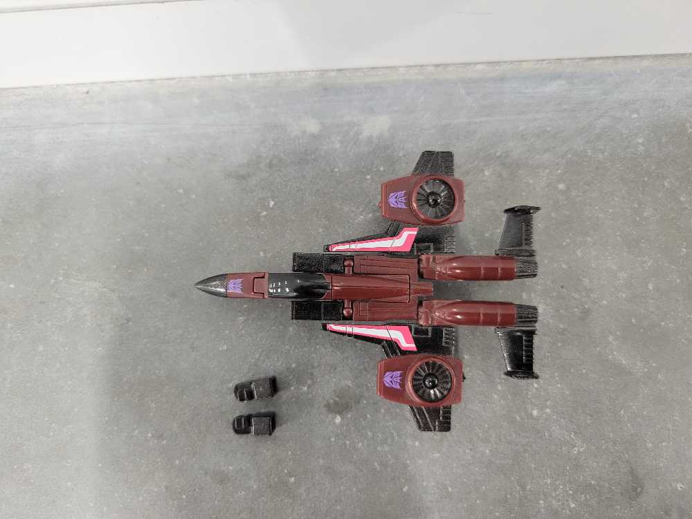 Thrust 3rd (Jet Mode)  - Takara (World’s Smallest Transformers WST) action figure collectible - Main Image 2