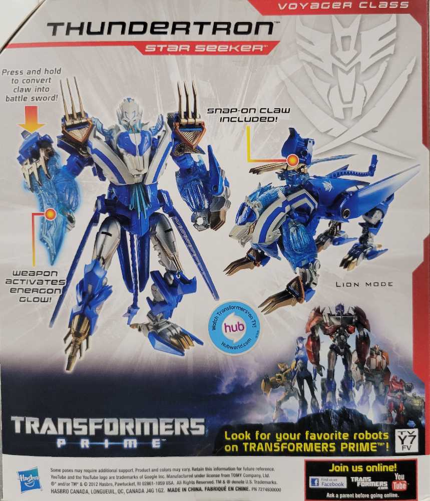 Thundertron Boxed  - Hasbro (Prime) action figure collectible - Main Image 3