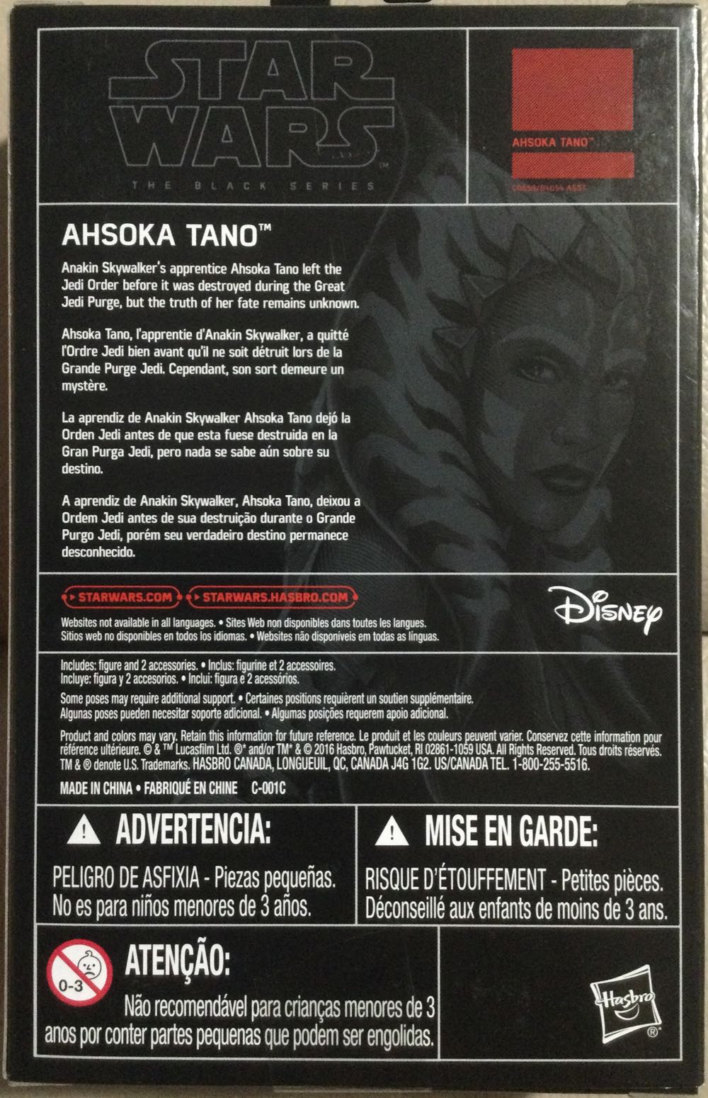 Black Series (‘15-‘17) - Ahsoka Tano - Disney/ Hasbro (The Clone Wars) action figure collectible - Main Image 2