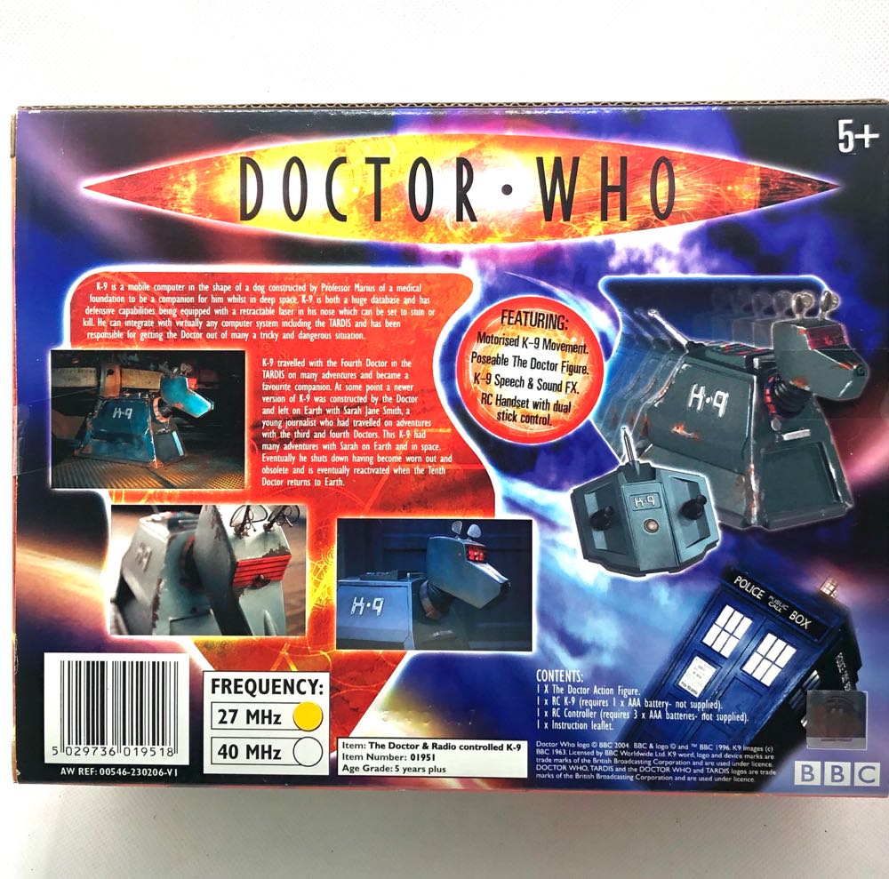 (D) The Doctor & RC K-9 - Character Options (Doctor Who) (Doctor Who) action figure collectible - Main Image 2