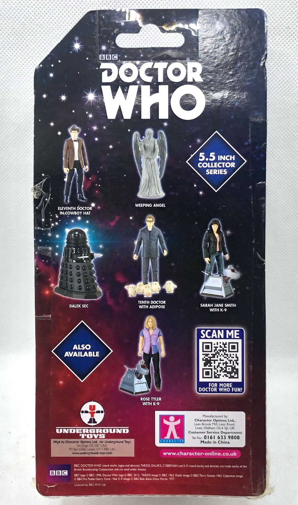 (D) Rose Tyler (With K-9) - Character Options (Doctor Who) (Doctor Who) action figure collectible - Main Image 2