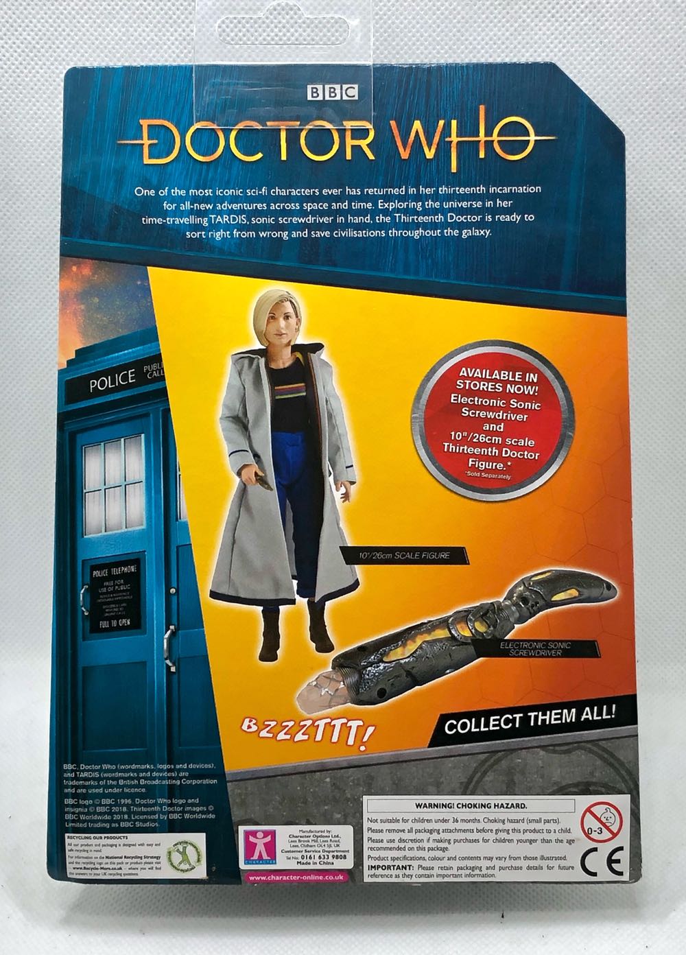 (D) Thirteenth Doctor - Character Options (Doctor Who) (Doctor Who) action figure collectible - Main Image 2
