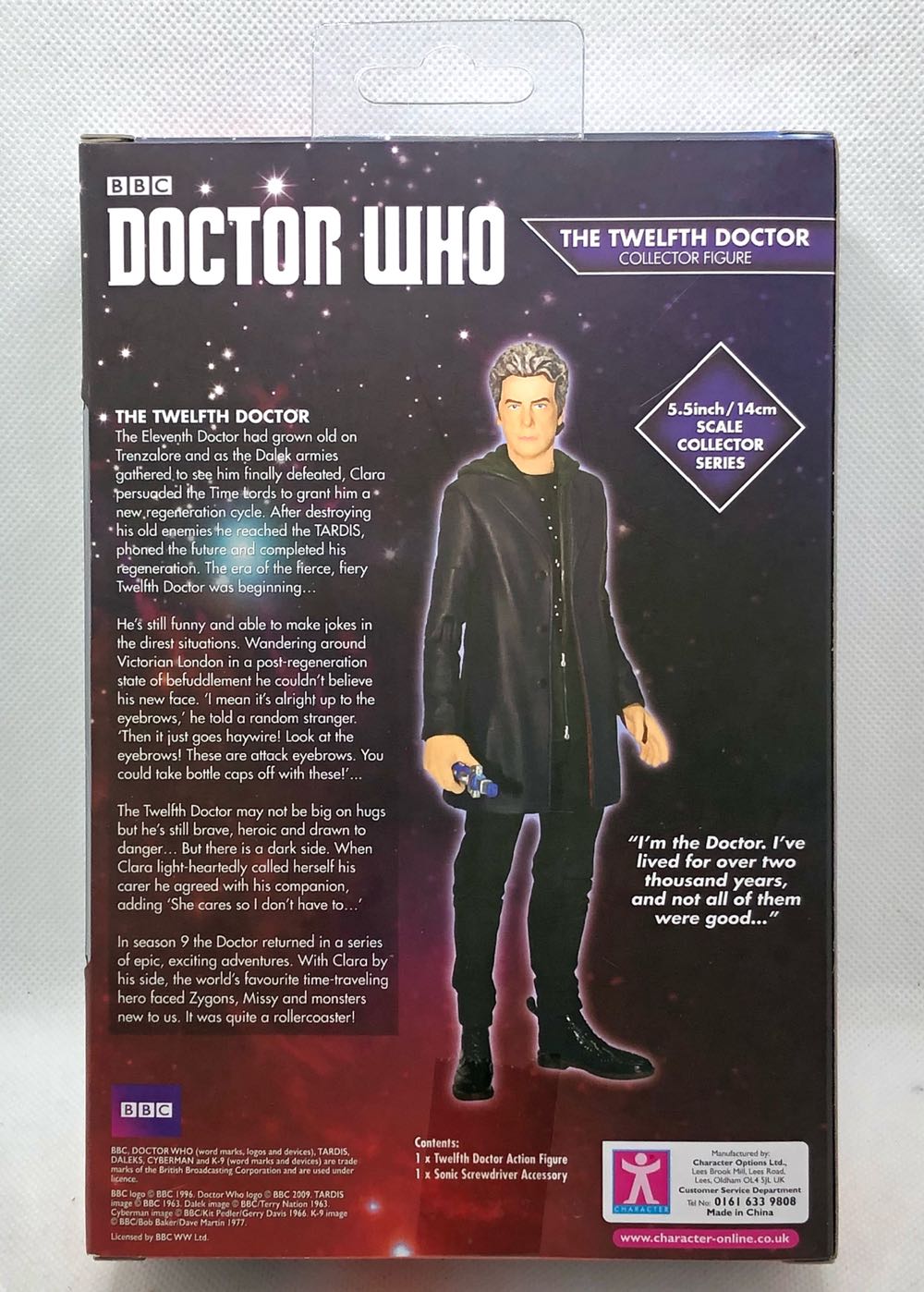 (D) The Twelfth Doctor  - Character Options (Doctor Who) (Doctor Who) action figure collectible - Main Image 2