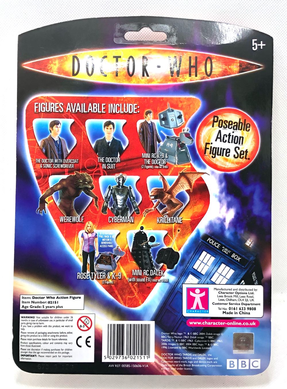 Captain Jack Harkness - Character Options (Doctor Who) (Doctor Who) action figure collectible - Main Image 2