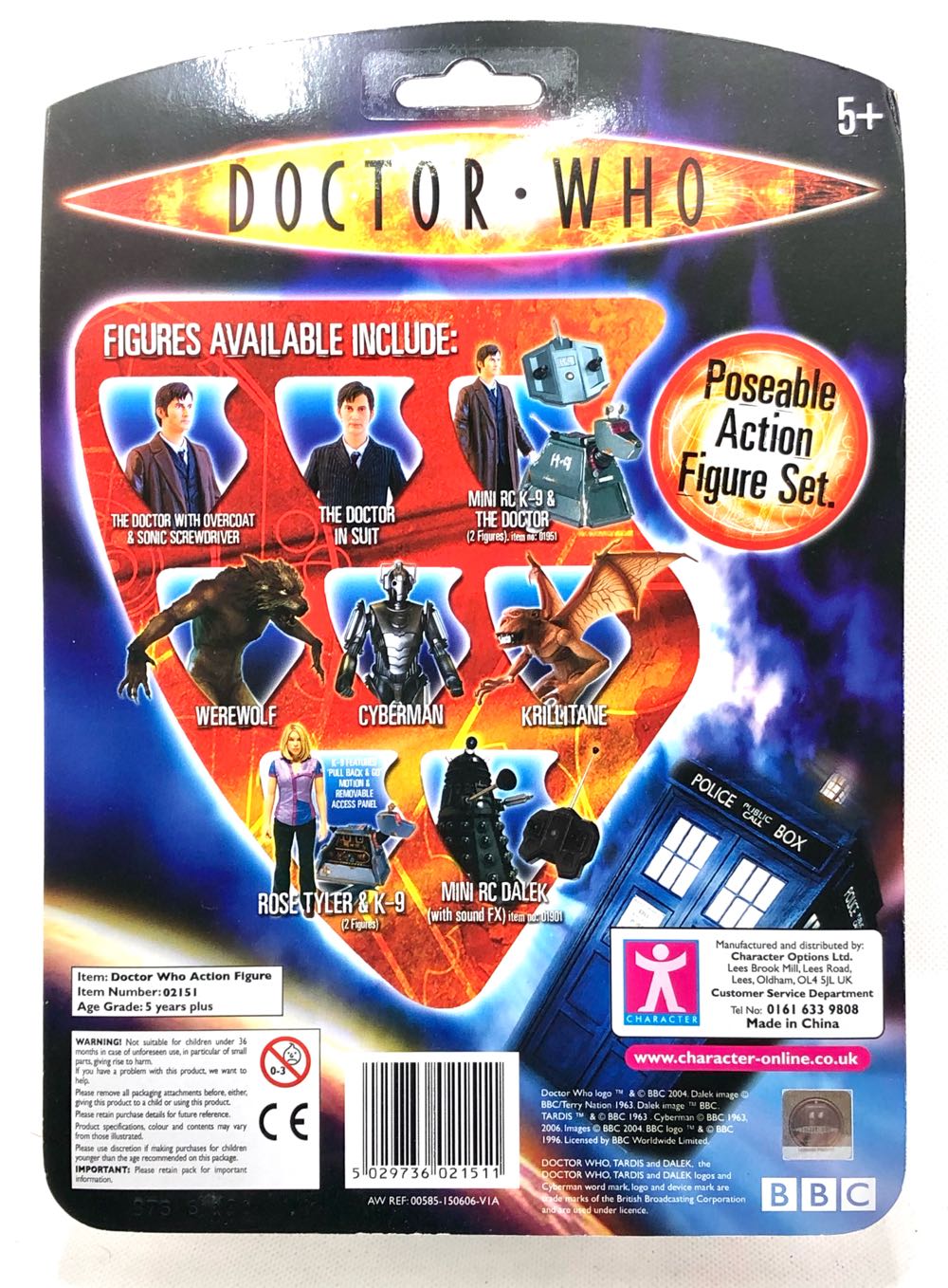 Rose & K-9  - Character Options (Doctor Who) (Doctor Who) action figure collectible - Main Image 2