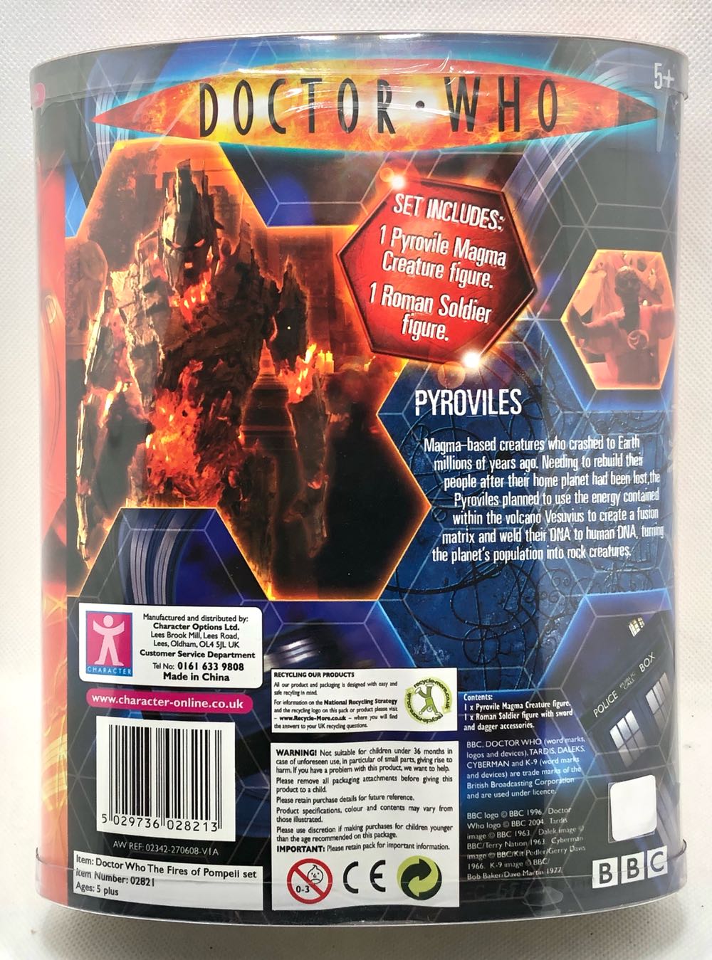 (D) The Fires Of Pompeii Set - Character Options (Doctor Who) (Doctor Who) action figure collectible - Main Image 2