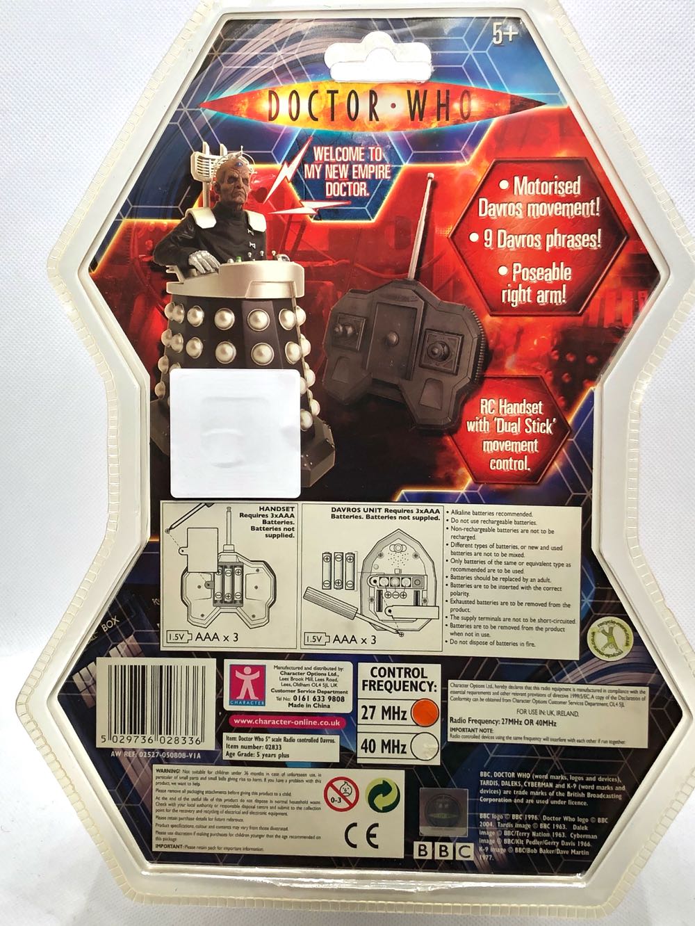 (D) Radio Controlled Davros - Character Options (Doctor Who) (Doctor Who) action figure collectible - Main Image 2
