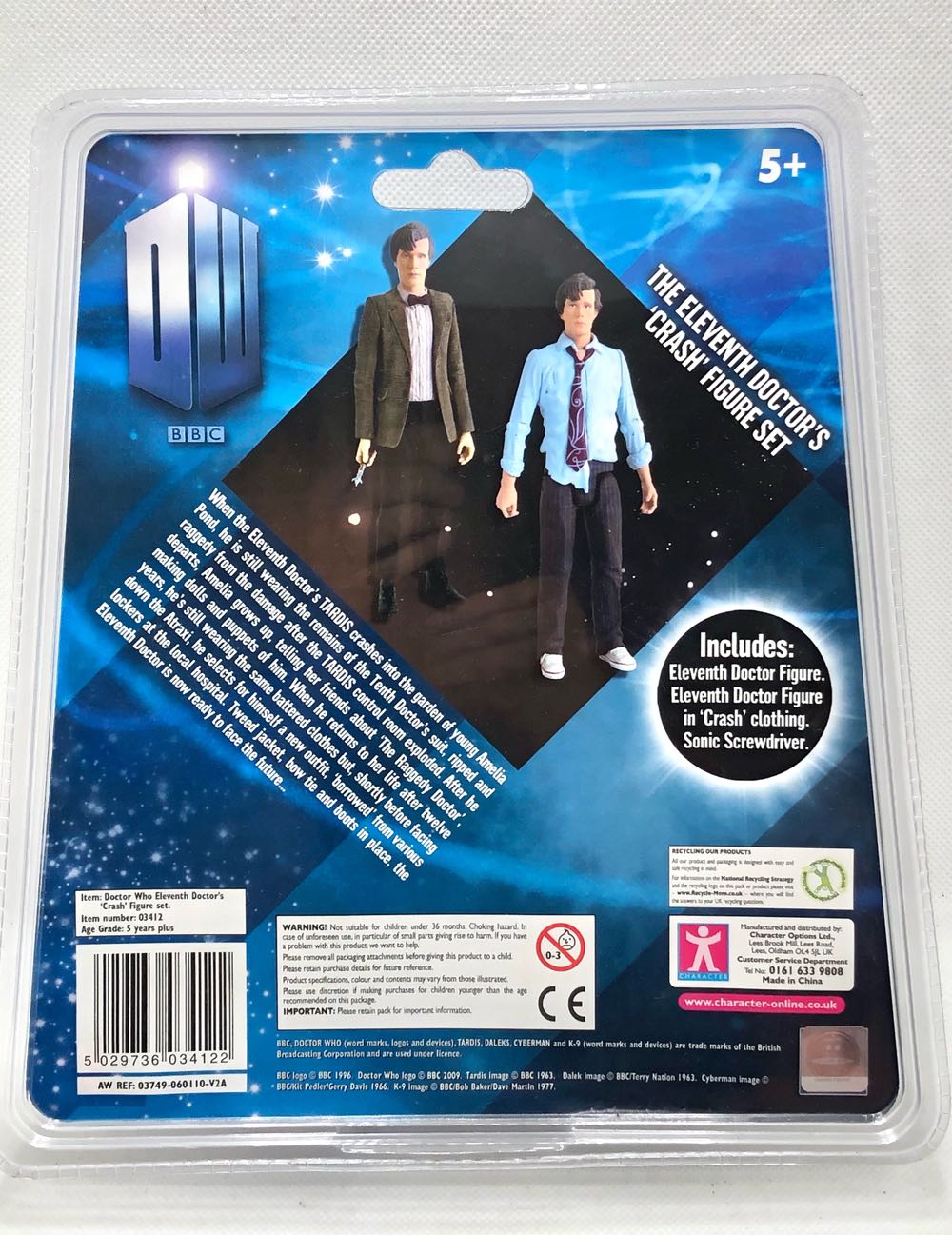 (D) The Eleventh Doctor’s Crash Set - Character Options (Doctor Who) (Doctor Who) action figure collectible - Main Image 2